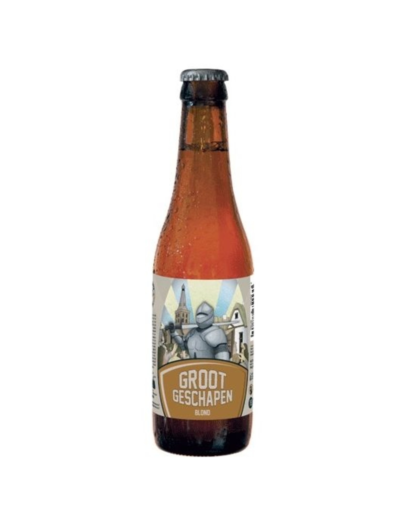 Brouwerij Het Platte Harnas Groot Geschapen-Blond 33cl.