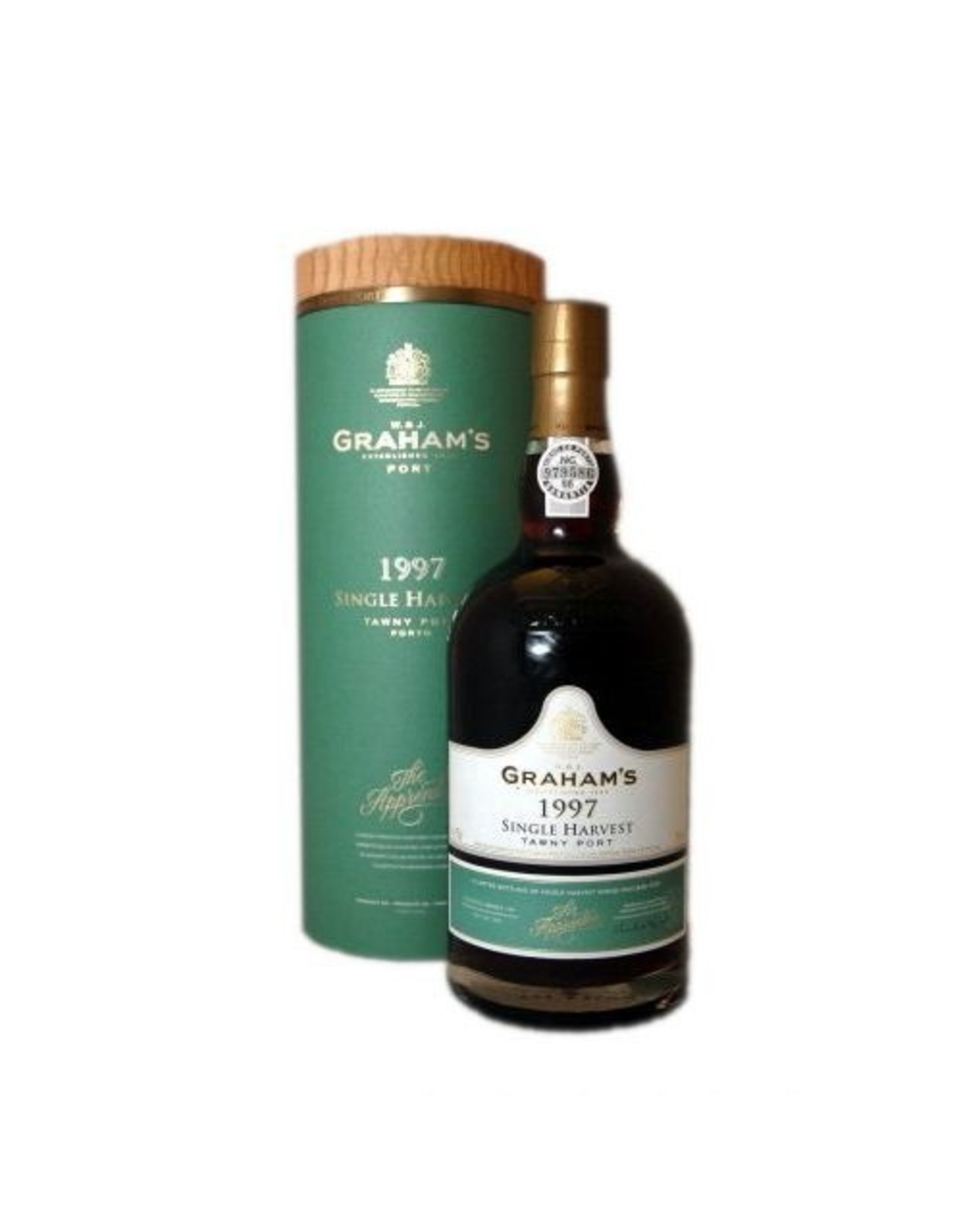 Graham's Single Harvest Tawny Port 1997 (bottled 2022) in luxe tube