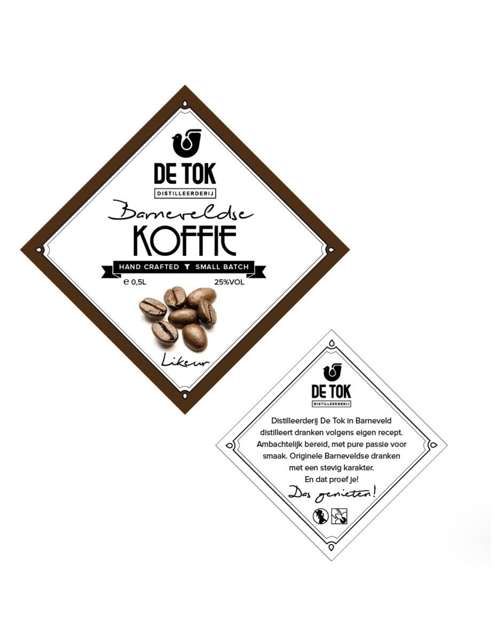 Distilleerderij De Tok, Barneveld Distilleerderij De Tok Koffie (koffielikeur) 50cl.