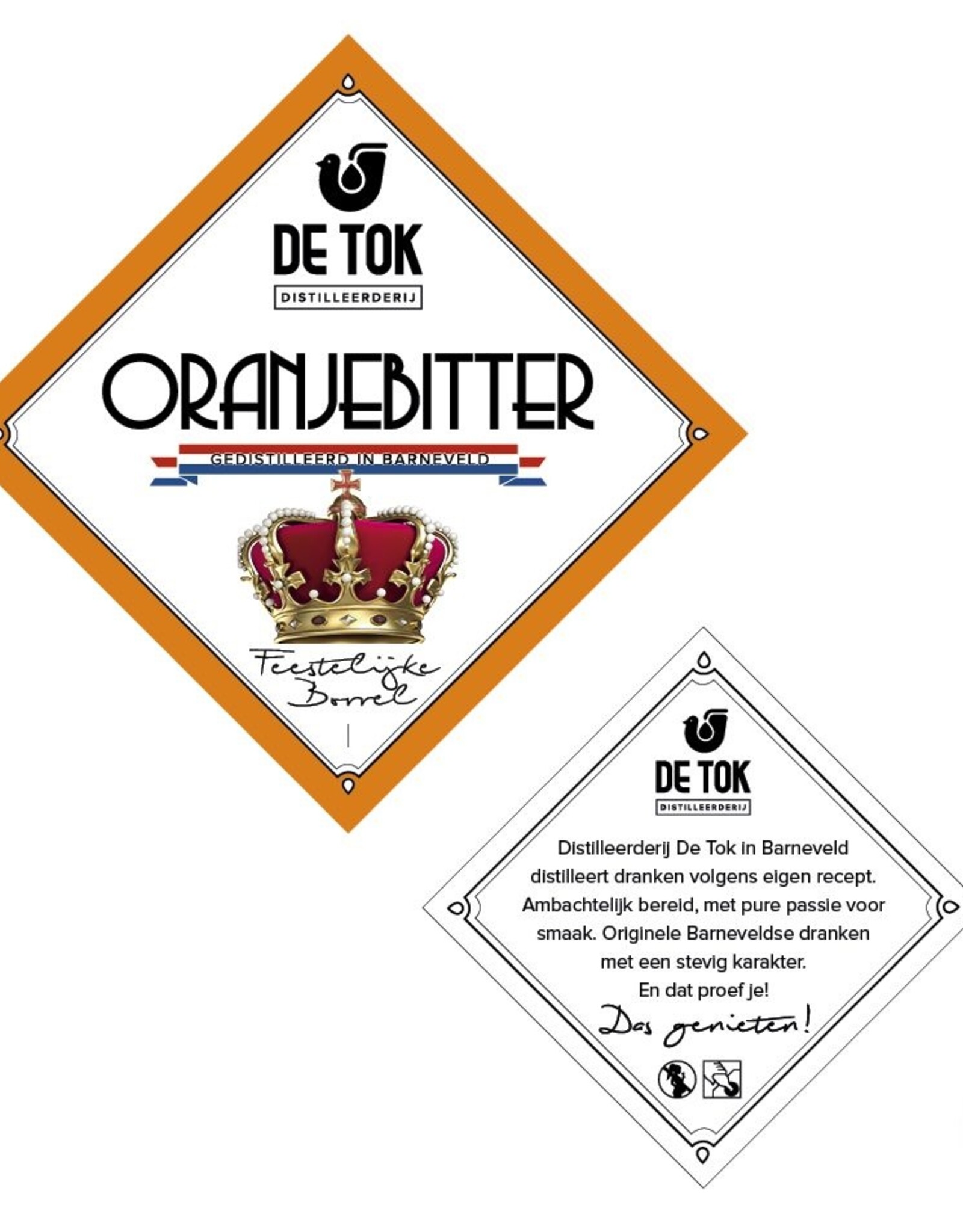 Distilleerderij De Tok, Barneveld Distilleerderij De Tok Oranjebitter 50cl.