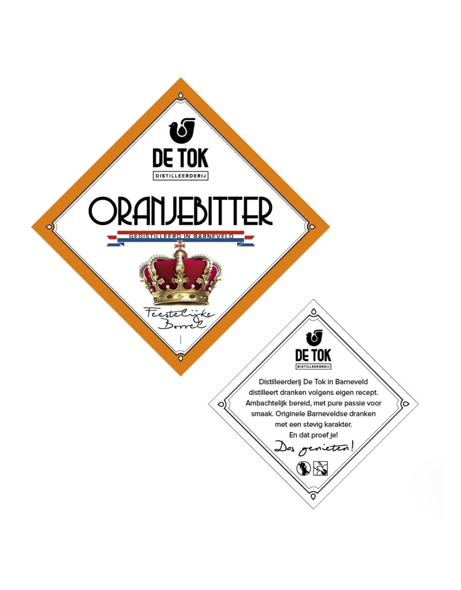 Distilleerderij De Tok, Barneveld Distilleerderij De Tok Oranjebitter 50cl.