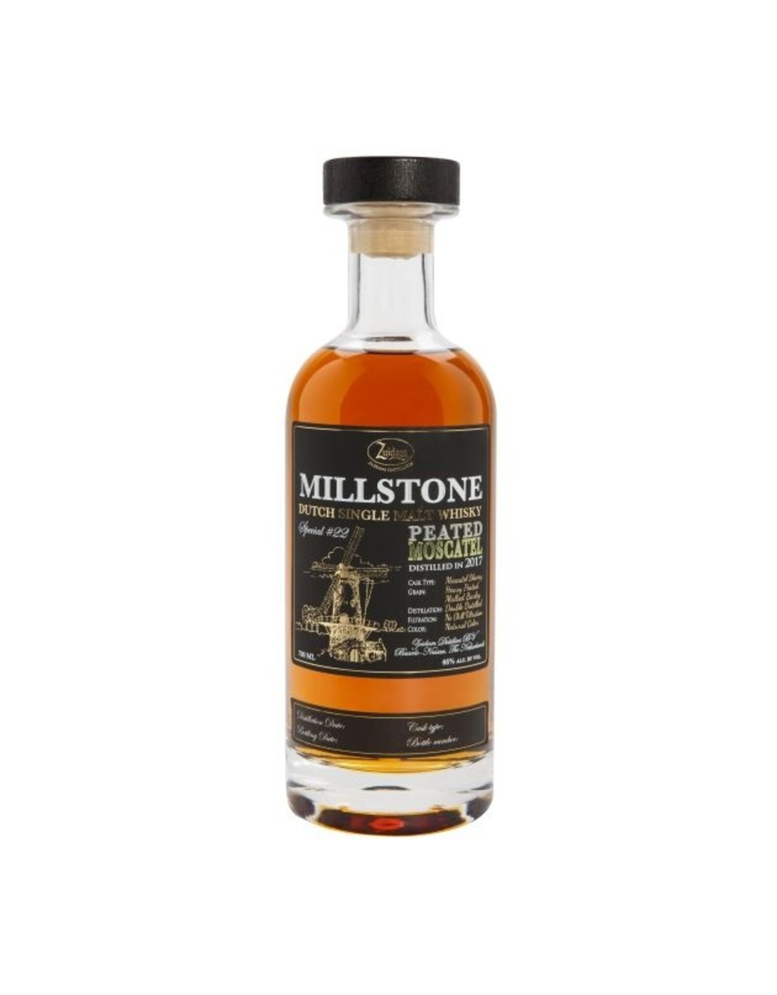 Zuidam Zuidam Millstone Peated Moscatel 2017 Special No. 22 70cl. 46%, Baarle-Nassau