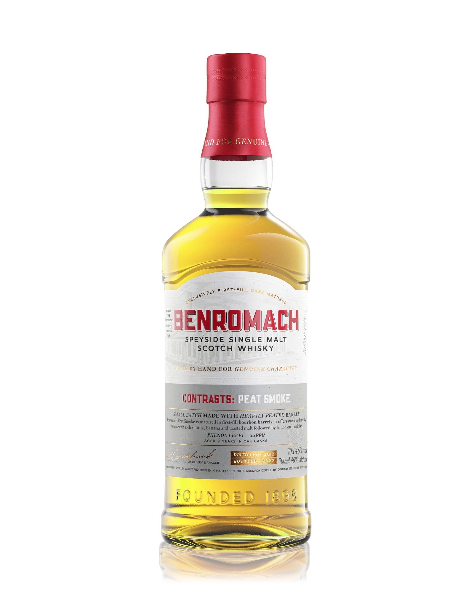 Benromach Benromach Contrasts Peat Smoke 70cl. 46%, Speyside Single Malt Whisky