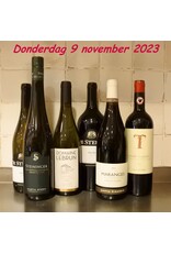 toegangskaart wijnproeverij - donderdag 9 november 2023