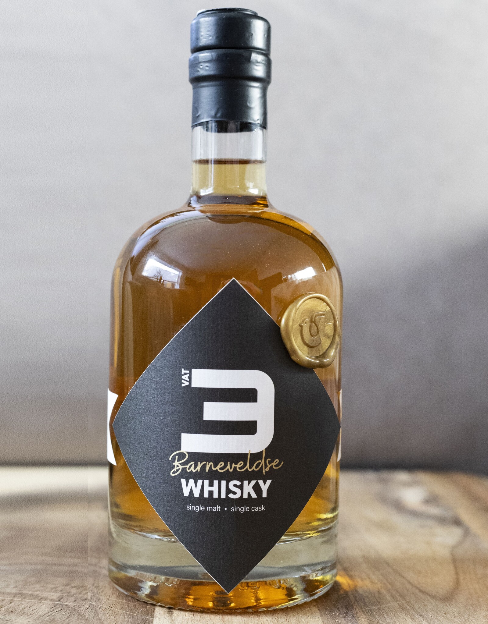 Distilleerderij De Tok, Barneveld De Tok Rogge Whisky #3 50cl. 62%