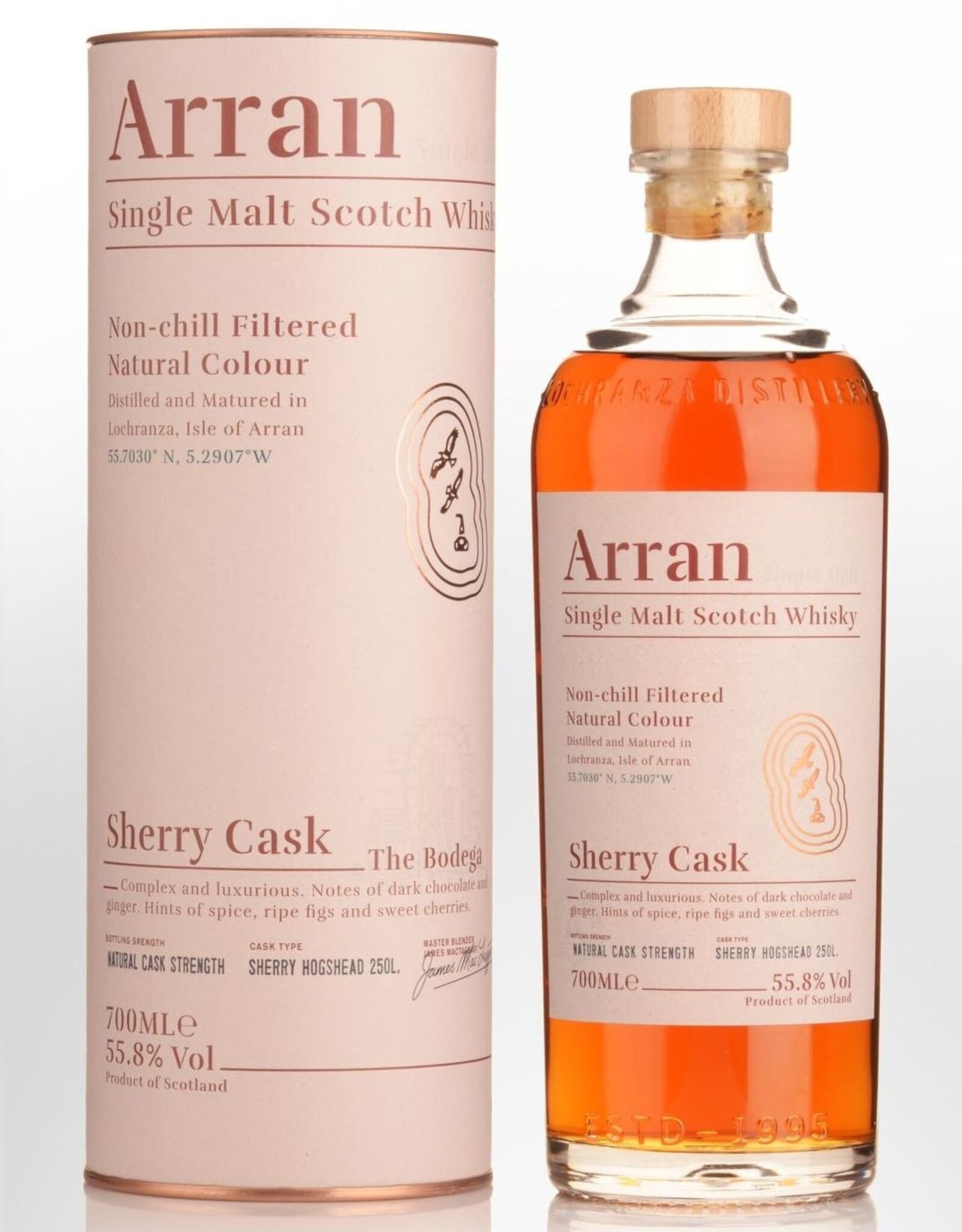Arran Sherry Cask 70cl. cask strength 55,8%