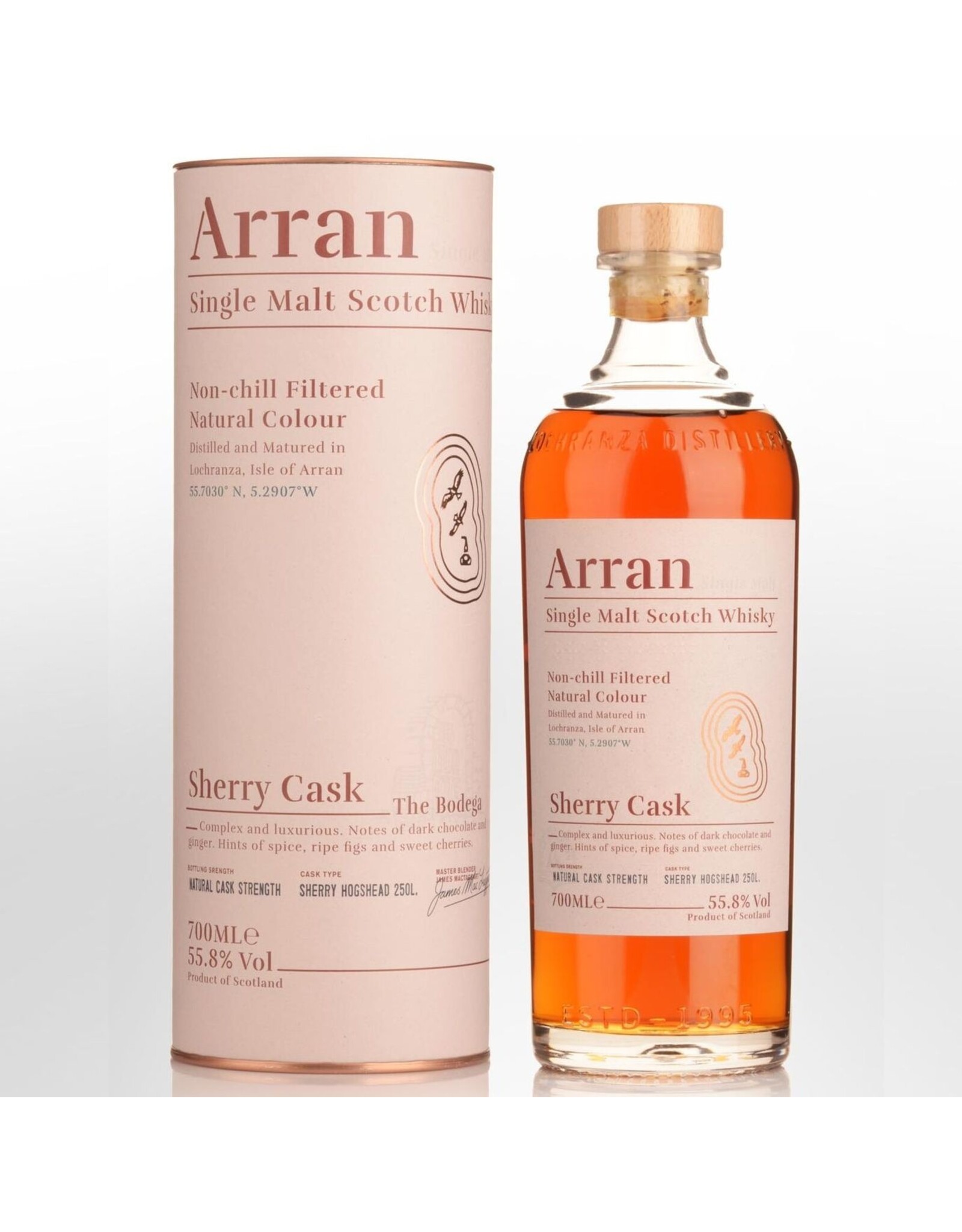 Arran Sherry Cask 70cl. cask strength 55,8%