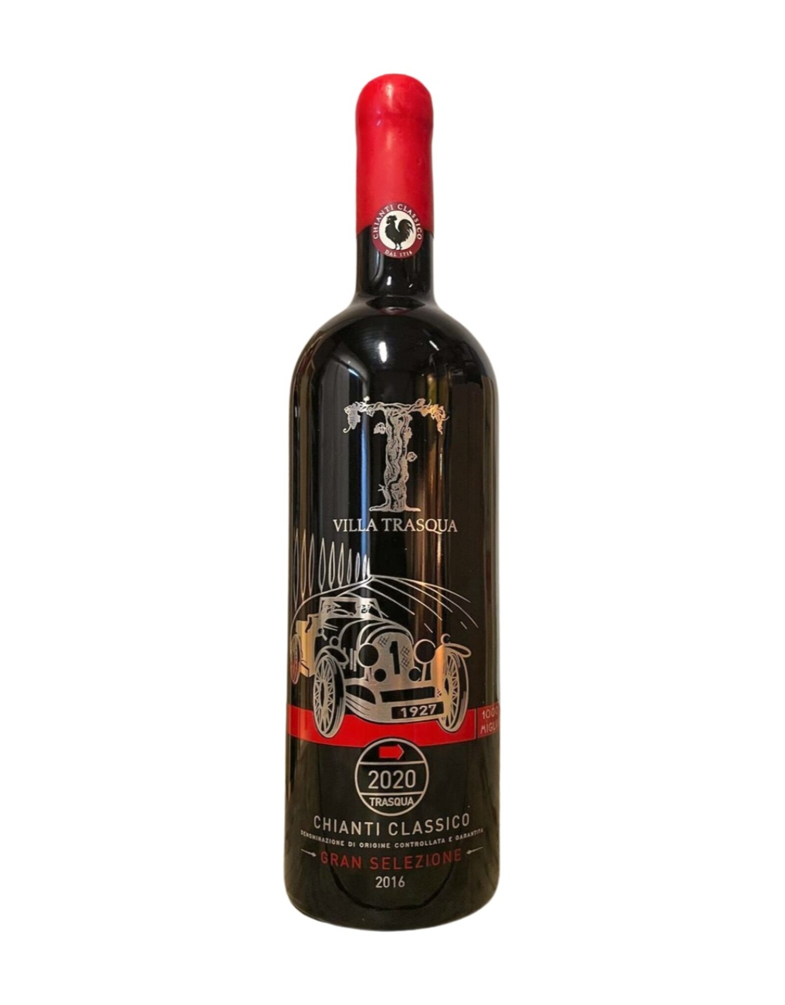 Villa Trasqua Mille Miglia 2020 Bentley Chianti Classico Gran Selezione 2016, D.O.C.G. Chianti (Limited Edition in kist)