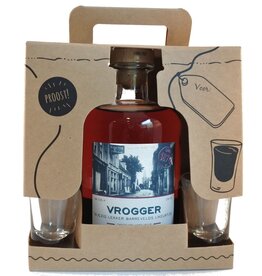 Vrogger Geschenkverpakking Chocolade-Kers