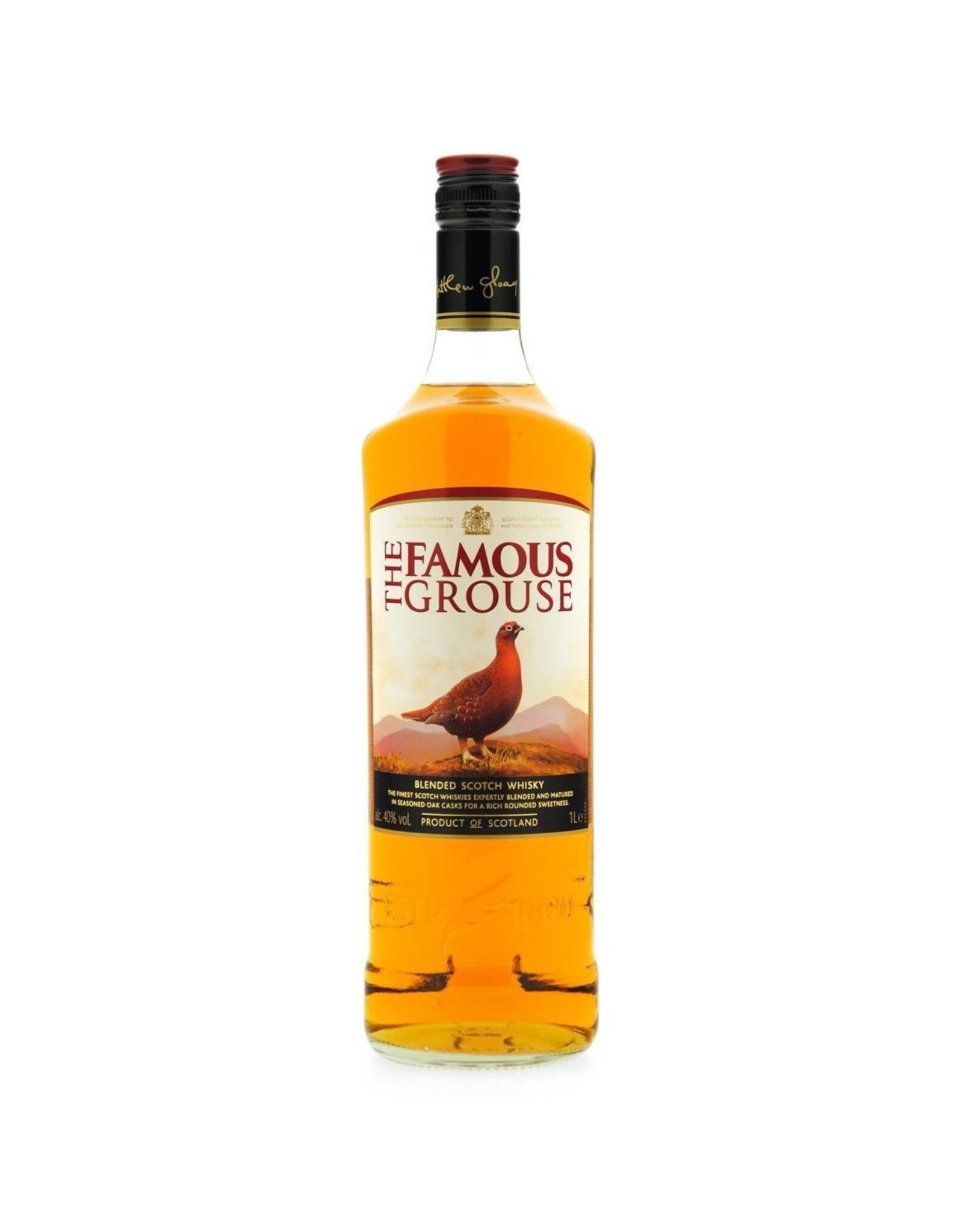 The Famous Grouse blended scotch whisky 100cl.
