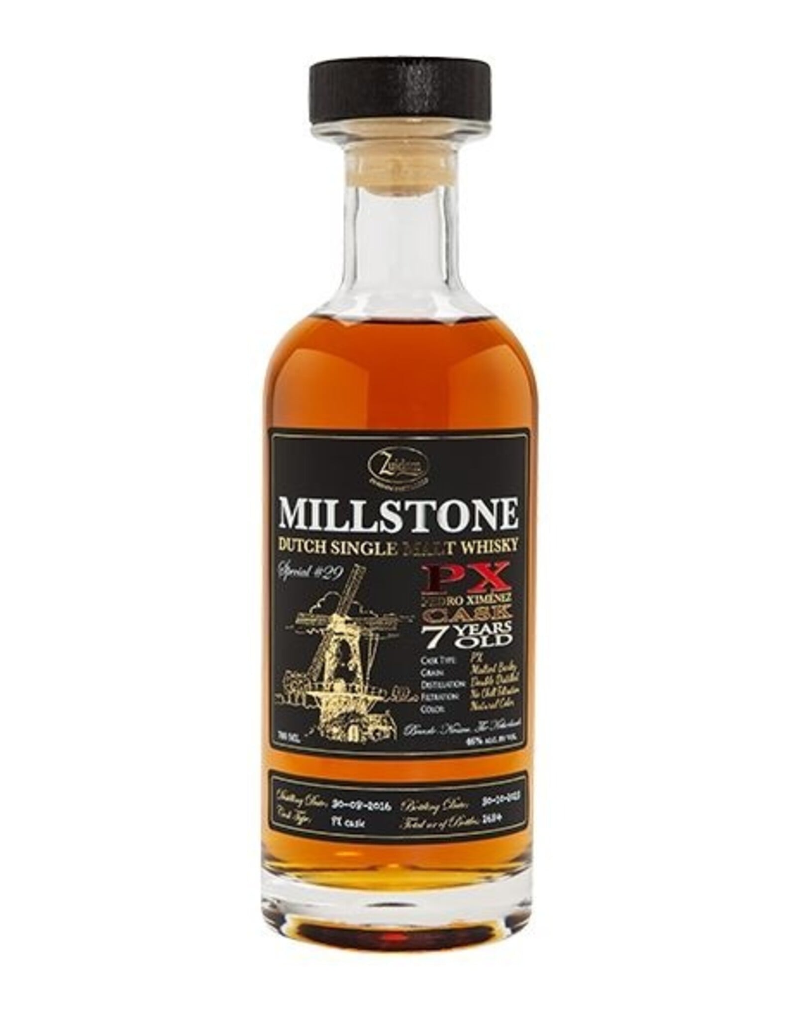 Zuidam Millstone Special No. 29 Pedro Ximénez 2016 7 Years Old 70cl. 46%, Baarle-Nassau