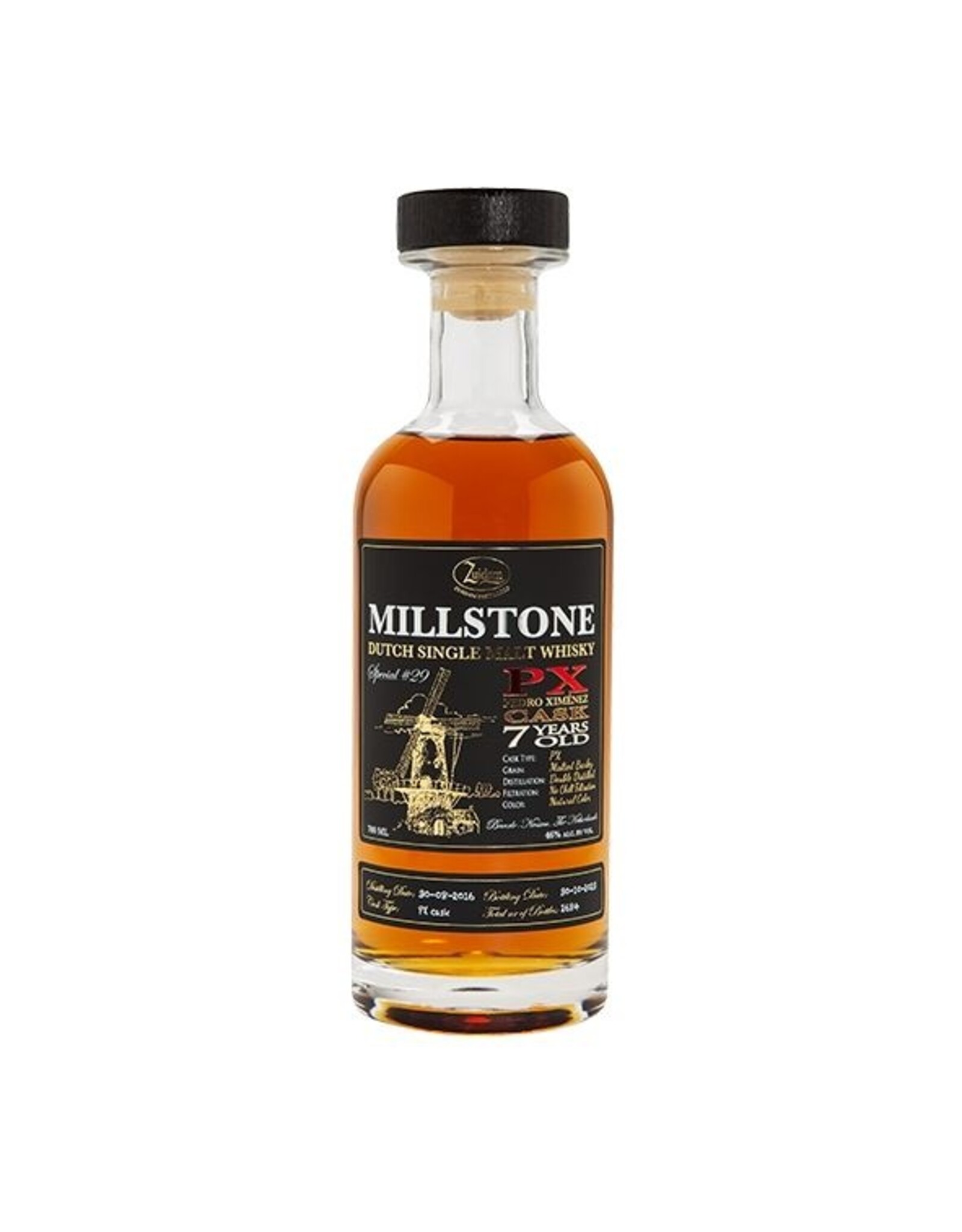 Zuidam Millstone Special No. 29 Pedro Ximénez 2016 7 Years Old 70cl. 46%, Baarle-Nassau