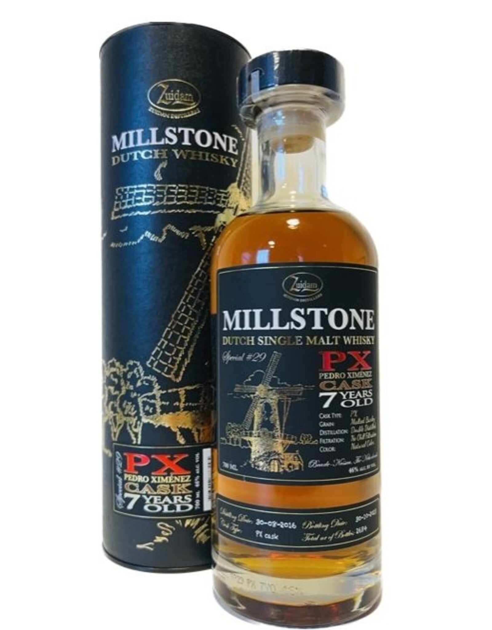 Zuidam Millstone Special No. 29 Pedro Ximénez 2016 7 Years Old 70cl. 46%, Baarle-Nassau