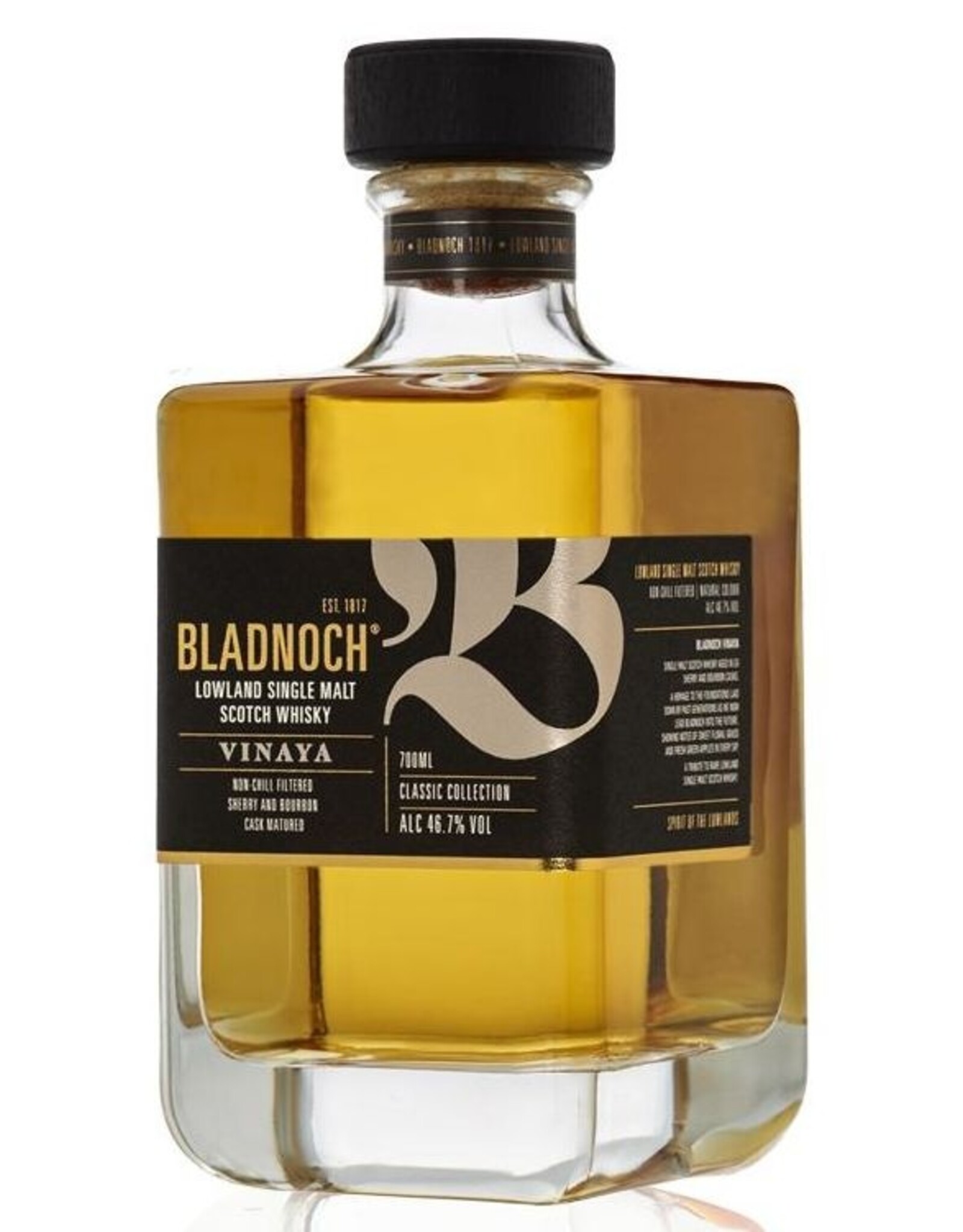 Bladnoch Vinaya Lowland Single Malt Scotch Whisky70cl. 46,7%