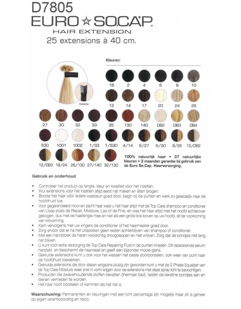 Seiseta DB2  Seiseta Extensions 40cm 25st Licht Goud Blond