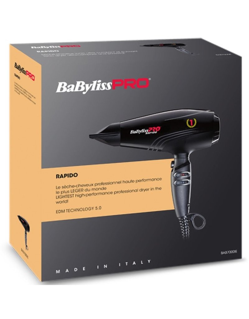 Babyliss Babyliss Pro Rapido 2200 Watt 399gr. licht gewicht #