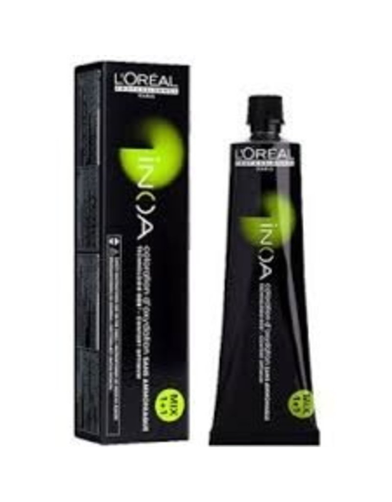 inoa 6.11  Inoa Haarverf 60gram  Diep Donker Asch Blond