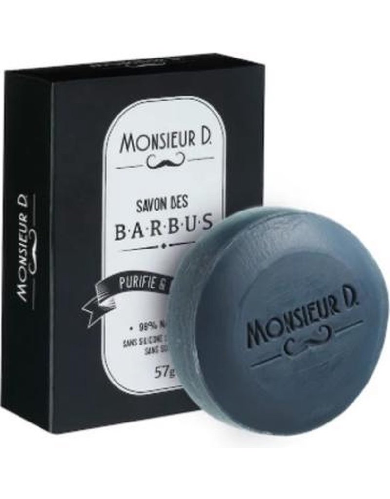 barburys Monsieur D Baard Zeep Nourishing&Purifying 57gram