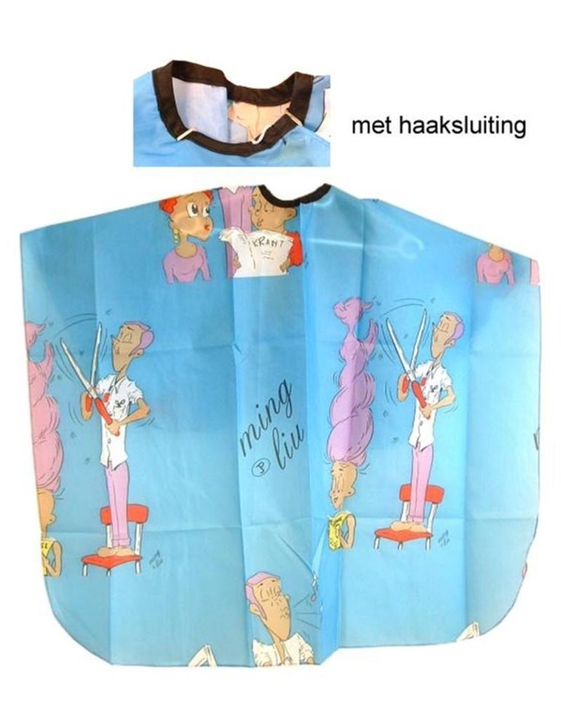 KinderKapmantel haaksluiting 117x94cm  breed 93cm