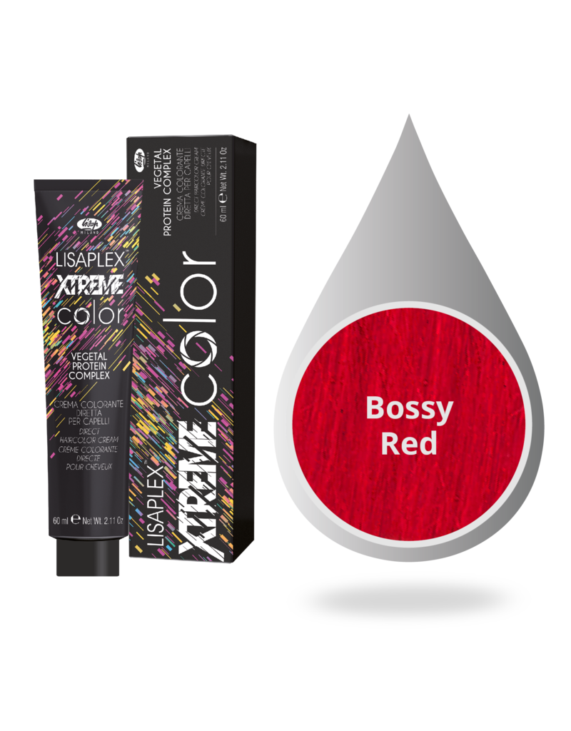 lisap Lisaplex Xtreme Color 60 ml. Bossy Red