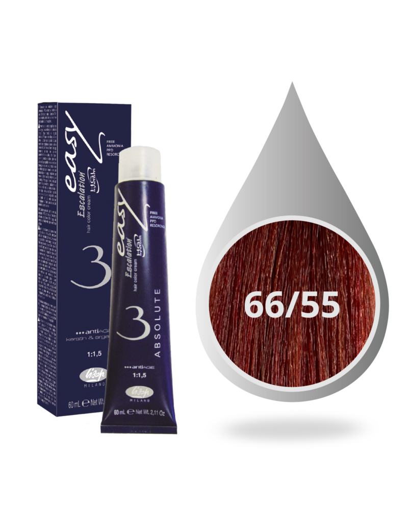 Absolute 66.55  Lisap Absolute 3 verf tube 60ml.Diep Rood