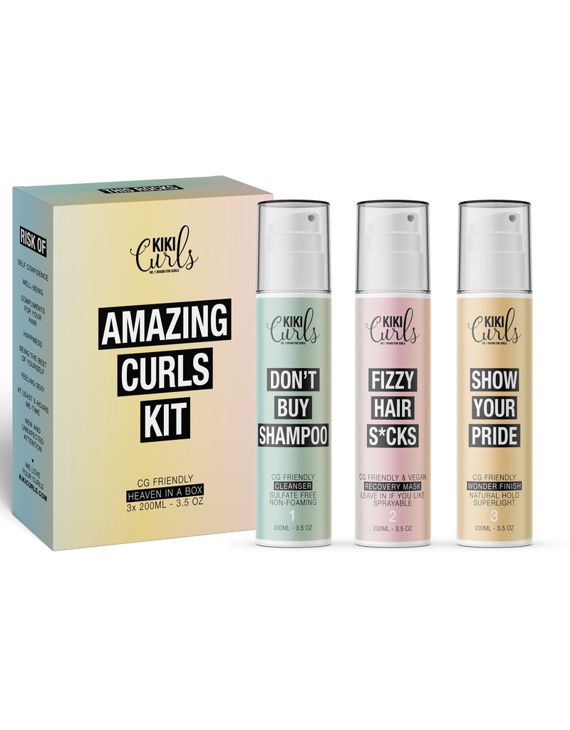Kikicurls Kiki Curls Amazing Curls Kit set