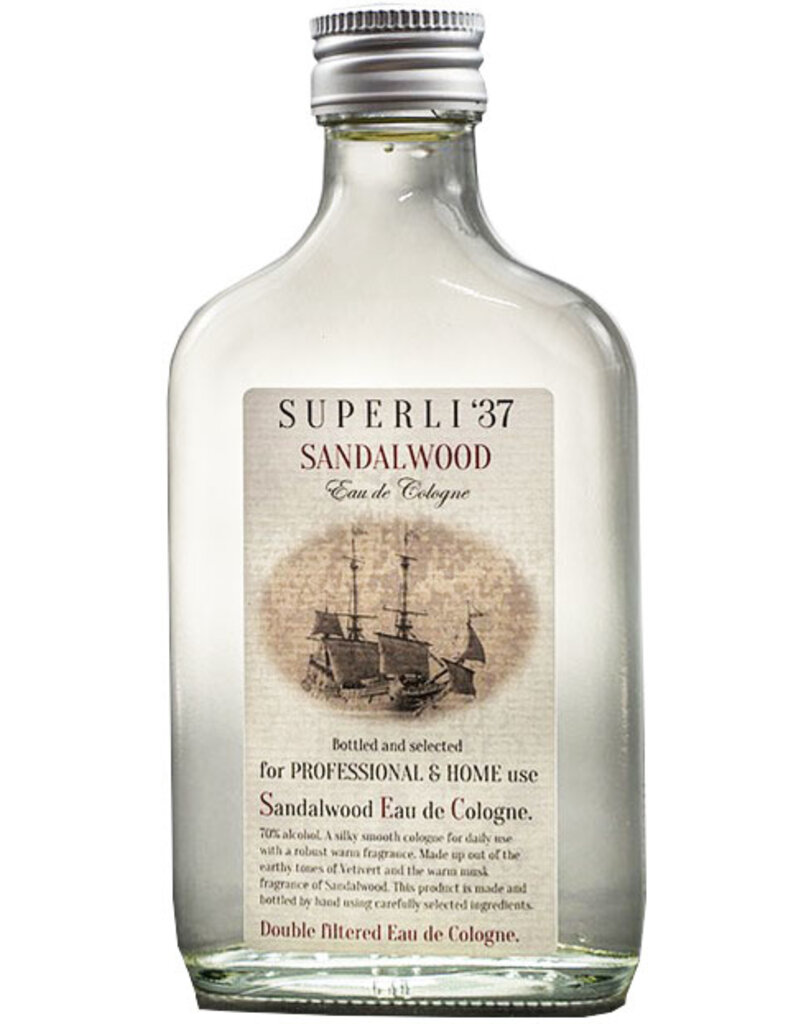 Superli Superli'37 Sandelwood Deluxe Eau de Cologne 200ml. #