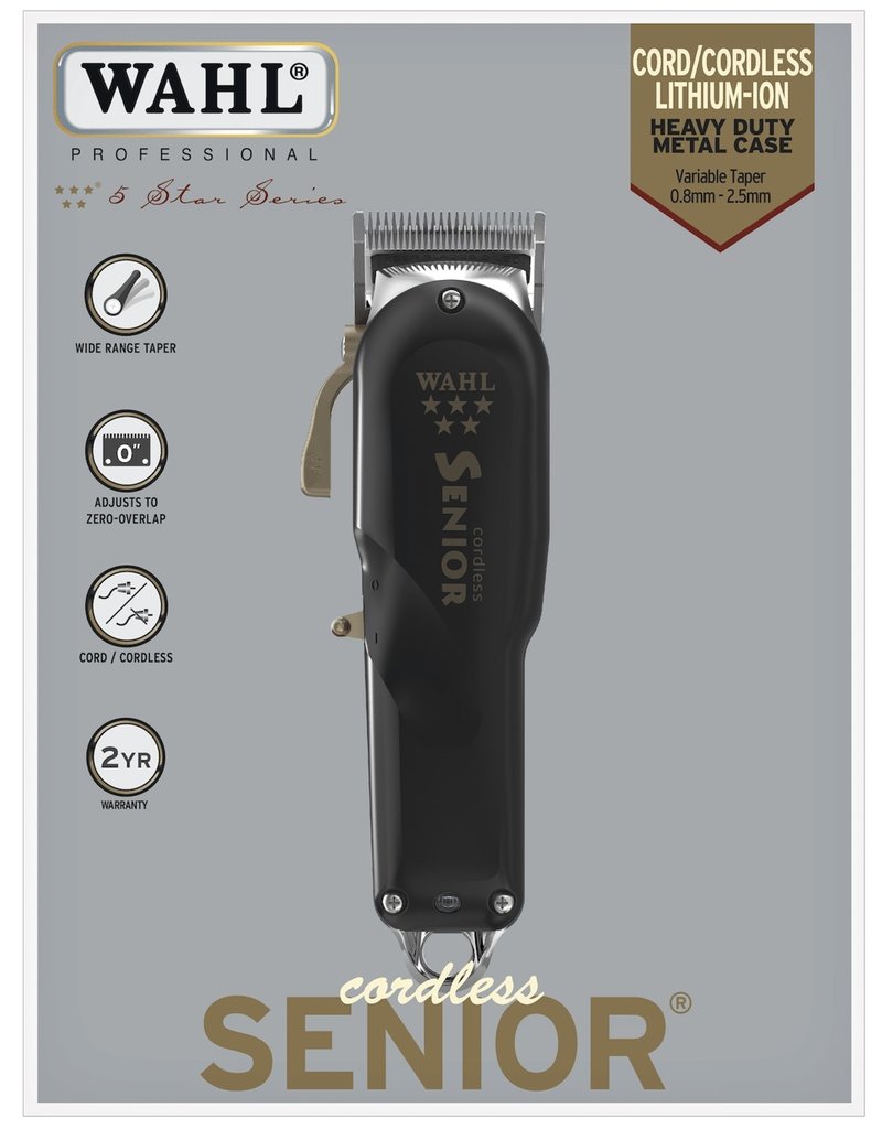 wahl Wahl Senior Cordless Tondeuse 0.8-2.5mm