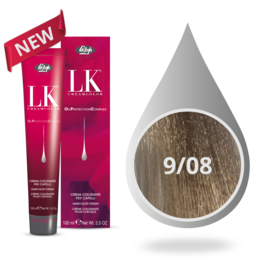9.08  LK OPC HAARVERF 100ml Nat. Extra Licht Glanzend Blond.