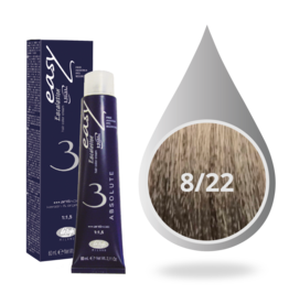 Absolute 8.22 Lisap Absolute 3 verf tube 60ml. Mat Licht Blond