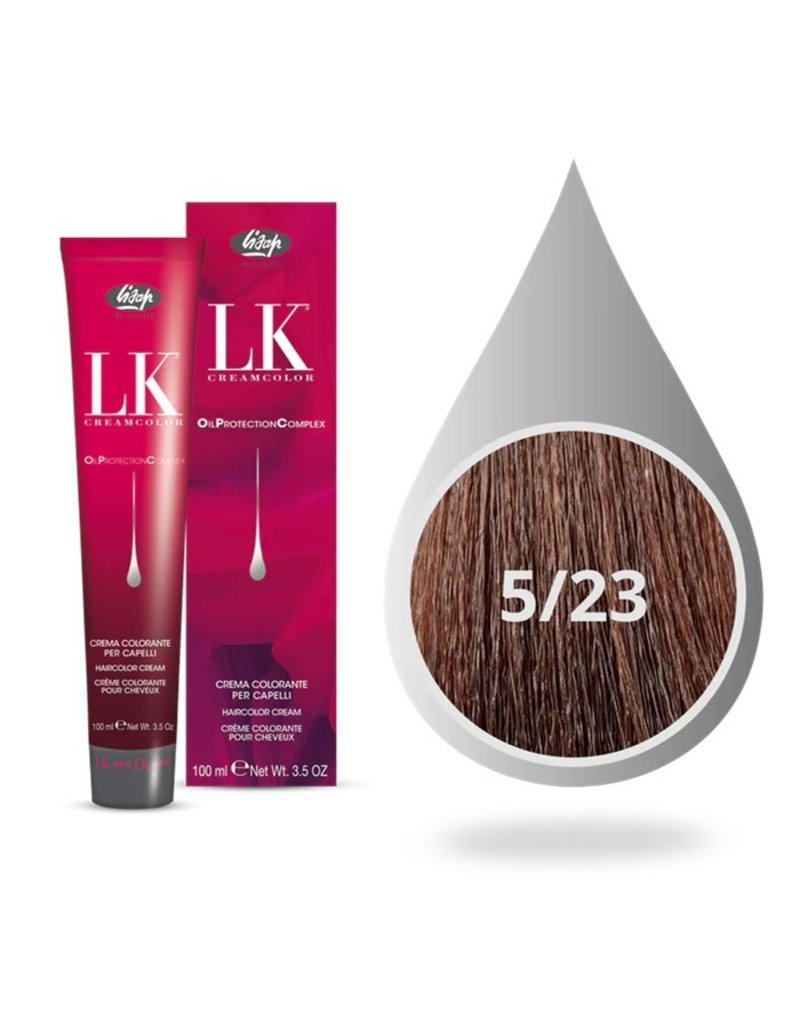 5.23 LK OPC Haarverf 100ml. Licht Asch Goud Bruin
