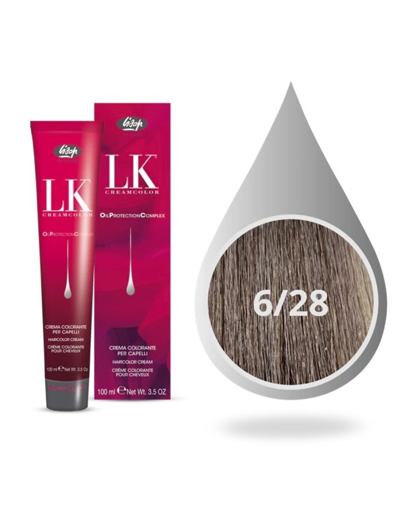 LK OPC verf Nr. 6/28 LK OPC Cream Color 100ml.  Donkerblond As Parel