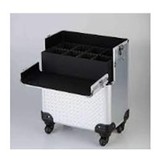 Sibel BeautyCase Trolley Zilver H72xB36xD23