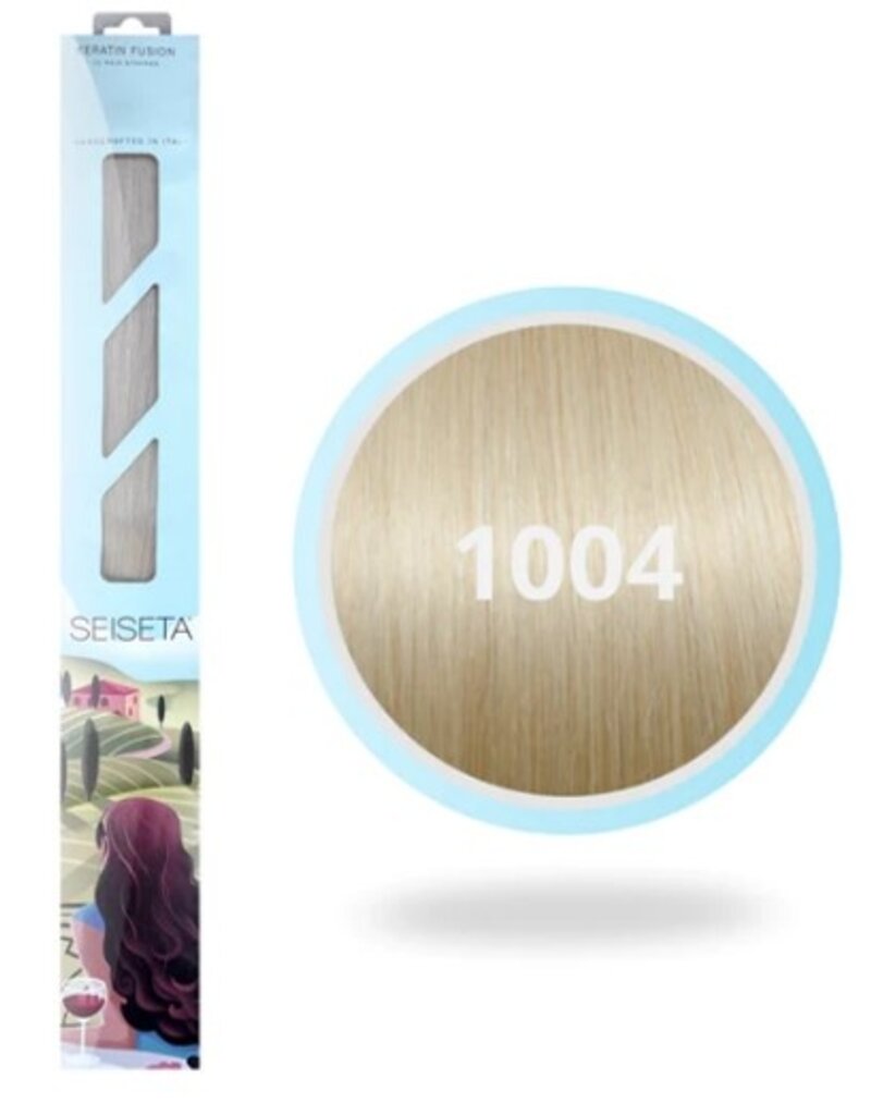 Seiseta 1004  Seiseta Extensions 40cm 25st Zeer Licht AsBlond