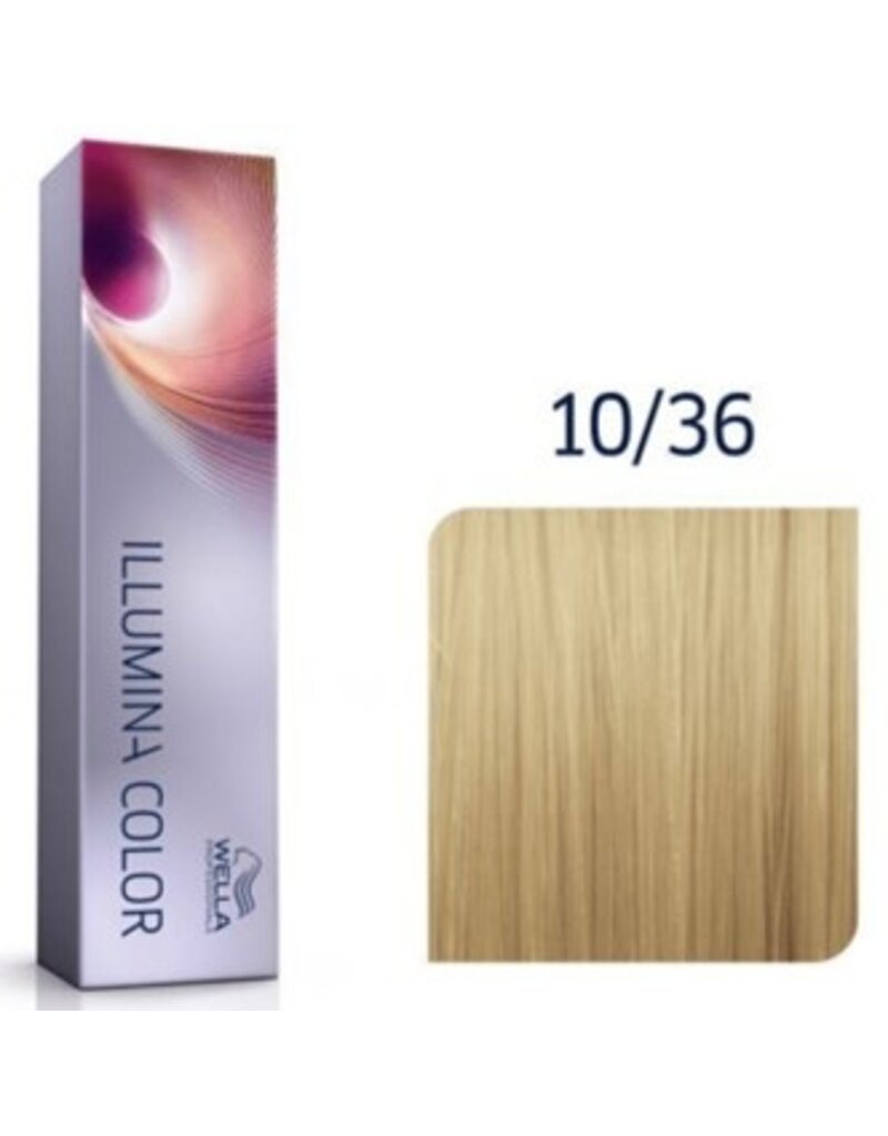 Illumina 10.36  Illumina Color 60ml  Zeer Licht Blond Goud Violet