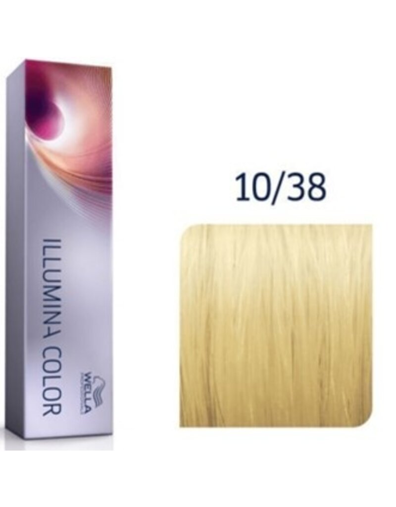 Illumina Nr. 10.38   Illumina Color 60ml Zeer Lichtblond Goud Parel