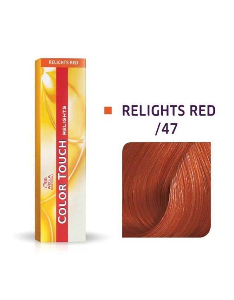 Wella Color Touch 0.47  Color Touch Relights 60ml.  Rood Bruin