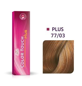 Wella Color Touch 77.03  Color Touch Plus 60ml  Midden.Blond int Nat. Goud #