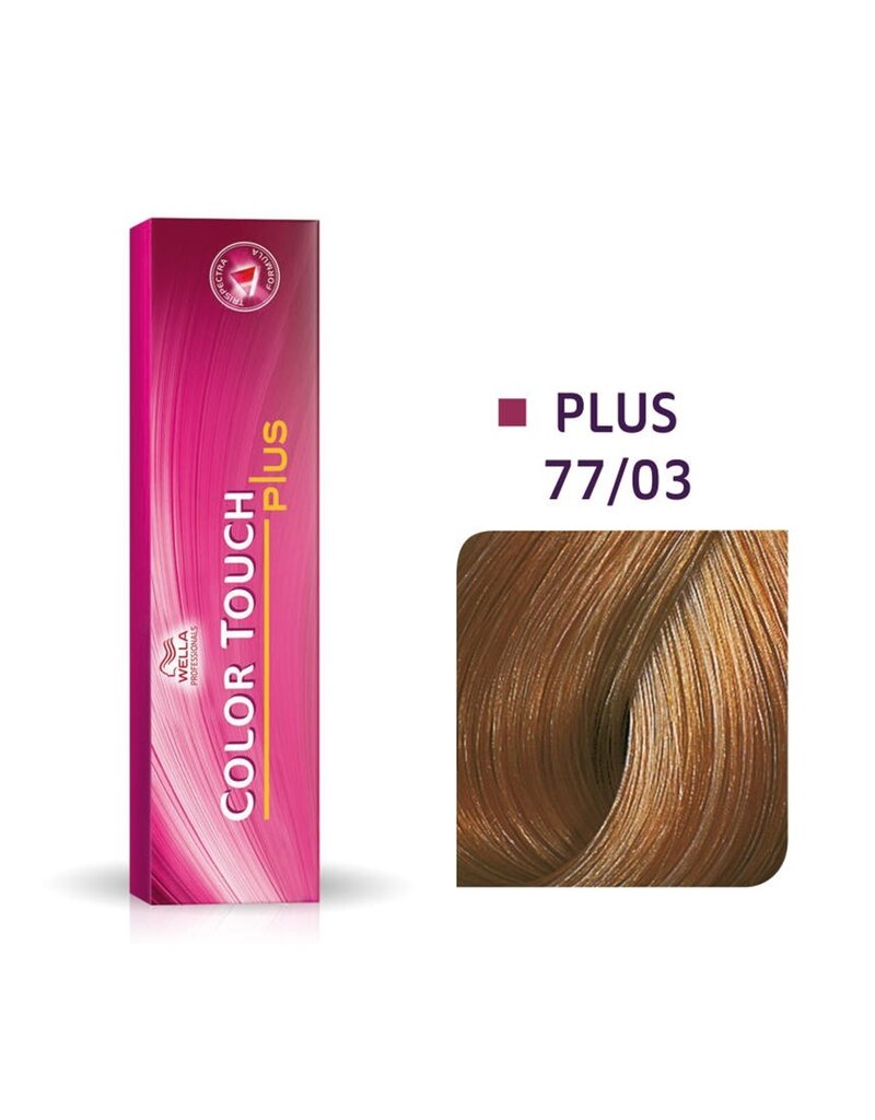 Wella Color Touch 77.03  Color Touch Plus 60ml  Midden.Blond int Nat. Goud #