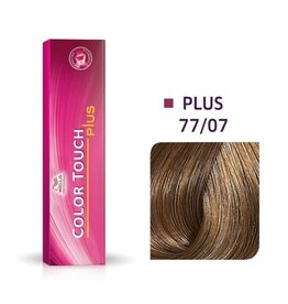 Wella Color Touch 77.07 Color Touch Plus 60ml.  Midden Blond Int. Natuur-Bruin