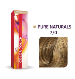 Wella Color Touch 7.0  Color Touch Pure Naturals  60ml. Midden Blond