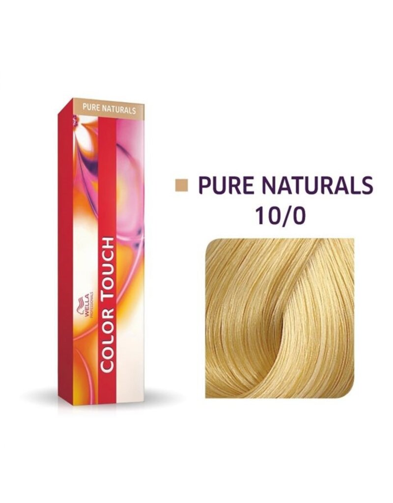 Wella Color Touch 10  Color Touch Pure Naturals  60ml  Zeer Licht Blond