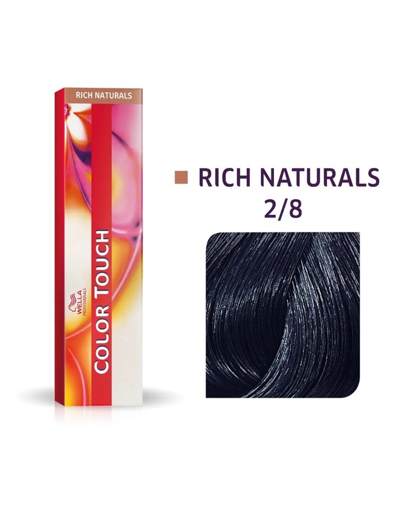 Wella Color Touch 2.8  Color Touch Pure Naturals 60ml  Blauw Zwart