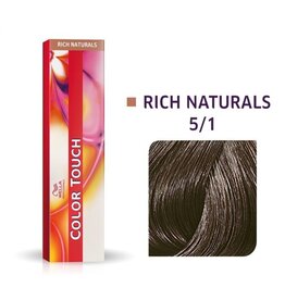 Wella Color Touch 5.1  Color Touch Rich Naturals  60ml  Licht Asch Bruin