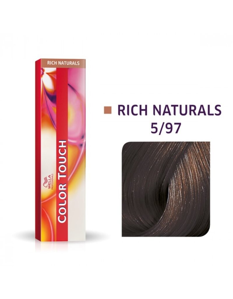 Wella Color Touch 5.97  Color Touch Rich Nat. 60ml. Licht Bruin Cendre Bruin