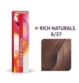 Wella Color Touch 6.37  Color Touch Rich Naturals  60ml  D. Blond Goud Bruin