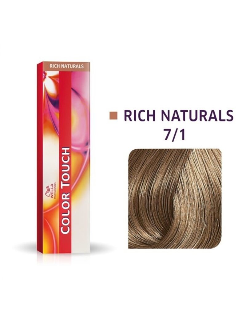 Color Touch 7.1  Color Touch Rich Naturals .60ml. Midden Blond Asch