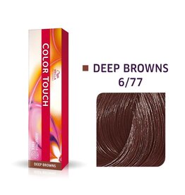 Wella Color Touch 6.77  Color Touch Deep Braun 60ml. Donker.Blond Bruin intens