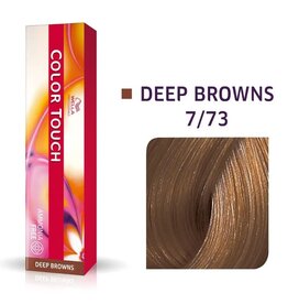 Wella Color Touch 7.73  Color Touch Deep Braun 60ml. Midden Blond Bruin Goud