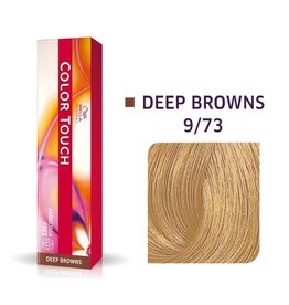 Wella Color Touch 9.73  Color Touch Deep Braun 60ml. Licht Blond Bruin Goud